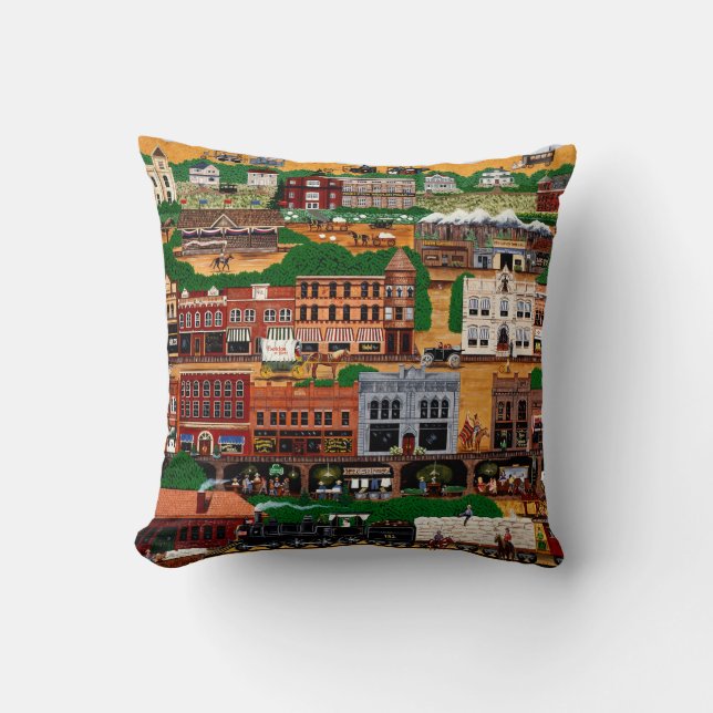 Pendleton, Oregon-Kissen Kissen (Vorderseite)
