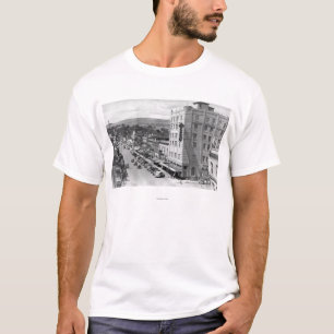 Pendleton, Oregonhauptstraßen-Ansicht-Fotografie T-Shirt