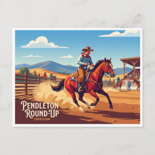 Pendleton Round-Up Oregon Postkarte