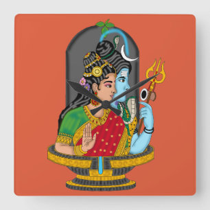 Pendule divine Shiva Parvati