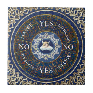 Pendulum Board Chart Divinity Game Angel Blue Fliese