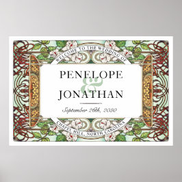 PENELOPE 01 A - Begrüßung Begrüßungszeichen groß Poster