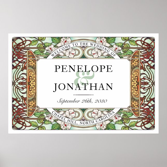 PENELOPE 01 A - Begrüßung Begrüßungszeichen groß Poster (Vorne)