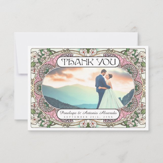 PENELOPE 01 A - Cartes de Remerciements Mariages (Devant)