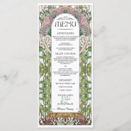 PENELOPE 01 A - Menü für Hochzeiten 1 Menükarte