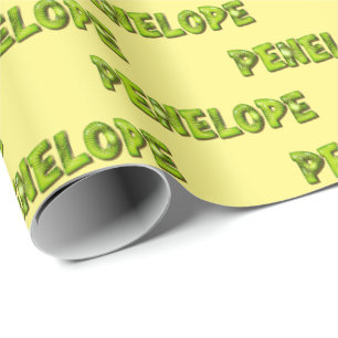 Penelope Kiwi Fruit Geschenk papier Geschenkpapier