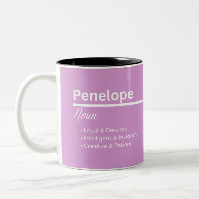 Penelope Mädchen Name Definition Tasse | Personali (Links)
