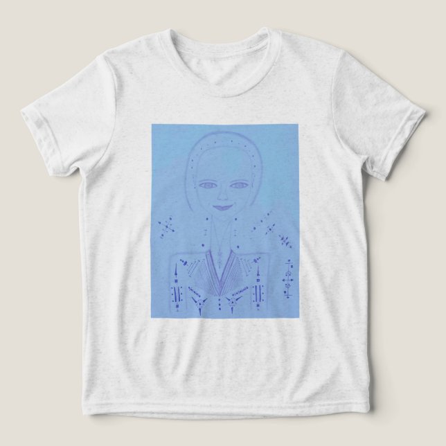 Penelope Tri-Blend Shirt (Design Vorderseite)