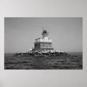 Penfield Reef Lighthouse Poster