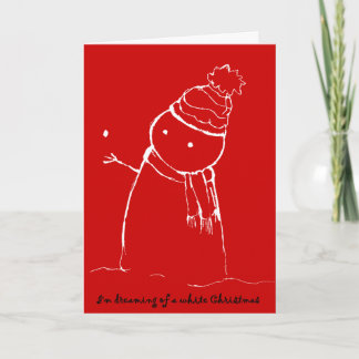 PengiHoliday souhaite carte snowman
