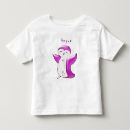 Pengu Happy Penguin(BrightPink) Tshirt pour tout-p