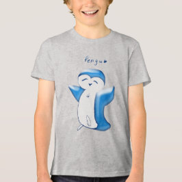Pengu Happy Penguin(Turquoise) Tshirt Enfants