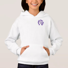 Pengu Happy Pinguin Fun Club (Violet-W) Kinder Hoo Hoodie