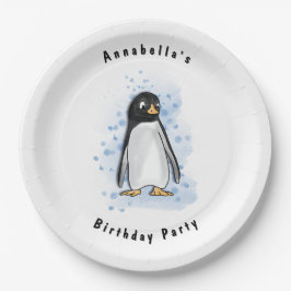 Pengu Party Pappteller