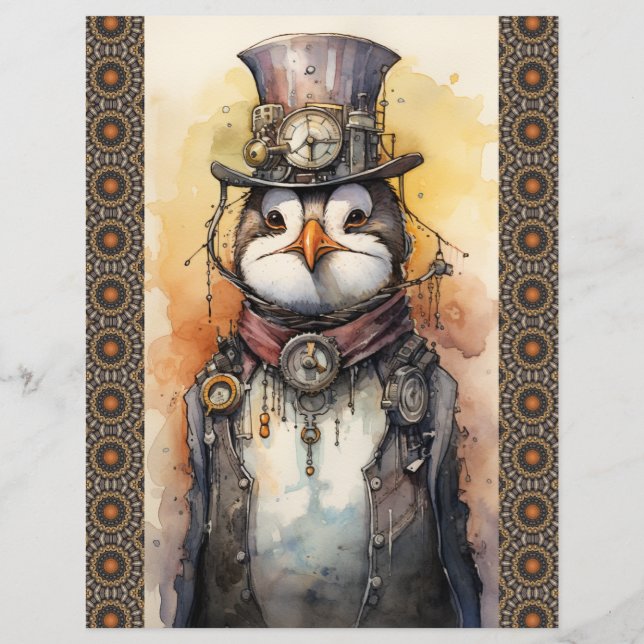 Penguin 1c Steampunk (Rückseite)