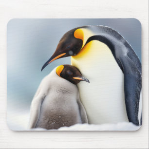 Penguin Animal Bird Schönheit Freiheit Wildnis Kun Mousepad