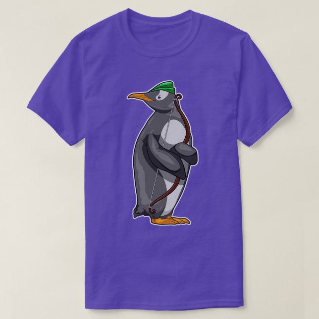 Penguin Archer Bow T-Shirt (Design vorne)