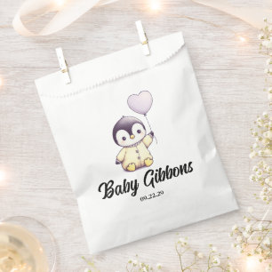Penguin Baby Dusche Napkins Geschenktütchen