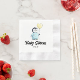 Penguin Baby Dusche Napkins Serviette