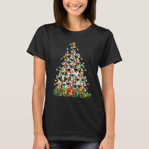 Penguin Bird Xmas Lights Santa Penguin Weihnachten T-Shirt