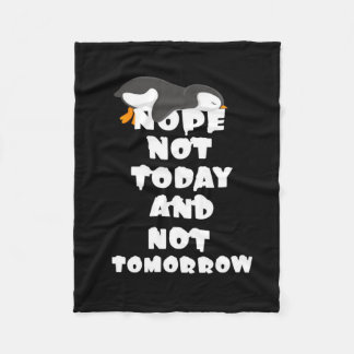 Penguin Blanket | Pinguin Lover Blanket Fleecedecke