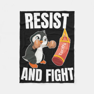 Penguin-Boxtarif-Pinguine - Aufenthalt und Kampf g Fleecedecke
