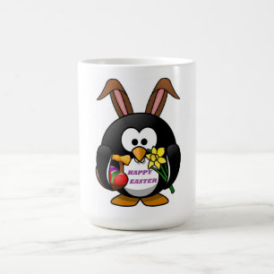 PENGUIN BUNNY "HAPPY EASTER" KAFFEETASSE