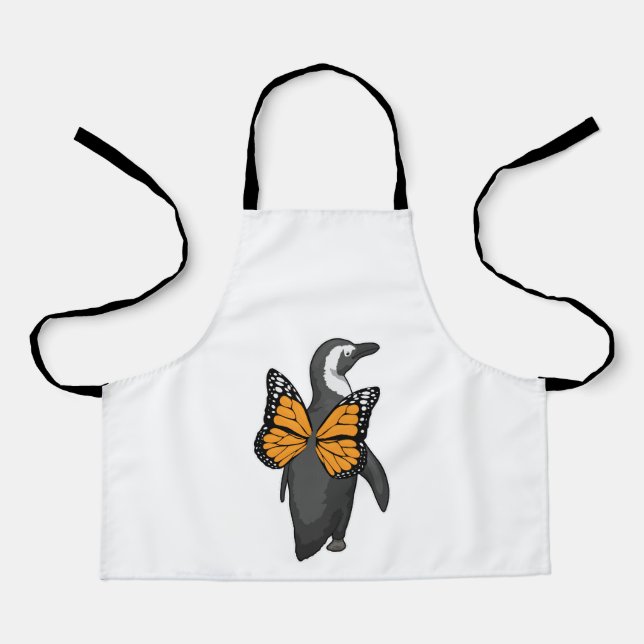 Penguin Butterfly Flügel Schürze (Vorderseite)