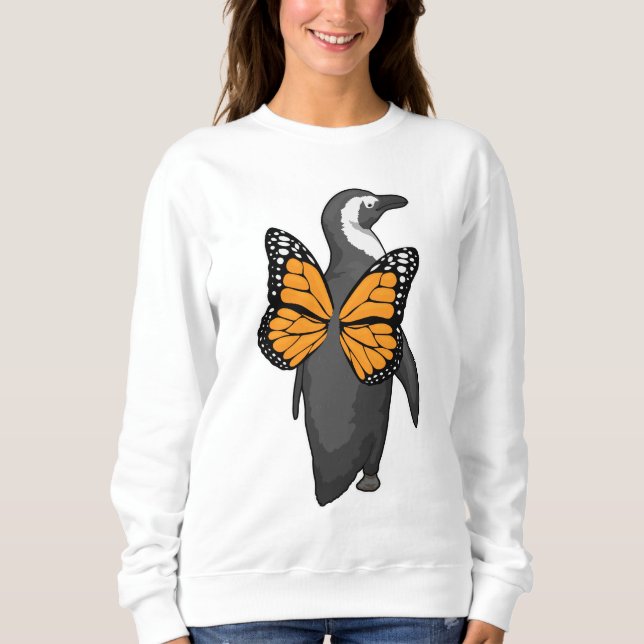 Penguin Butterfly Flügel Sweatshirt (Vorderseite)