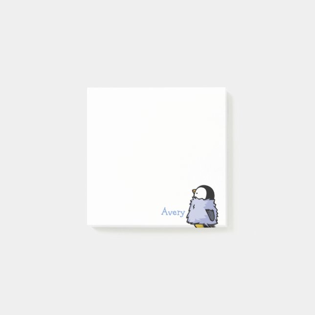 Penguin Chick look Post-It Notes (Devant)