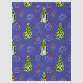 Penguin Christmas Seidenpapier