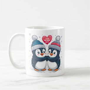 Penguin Couple Kaffeetasse