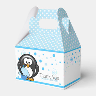 Penguin Cupcake Birthday Party Geschenkschachtel