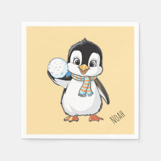 Penguin day celebrating-20 january or any serviette