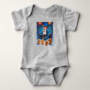 Penguin DJ, Autor Natasha Us   Baby Strampler