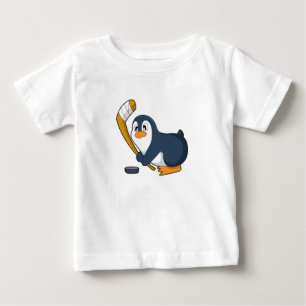 Penguin Eishockey Eishockeystick Baby T-shirt