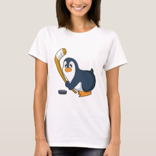 Penguin Eishockey Eishockeystick T-Shirt