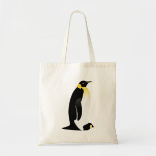 Penguin Eltern mit seinem Baby Tragetasche