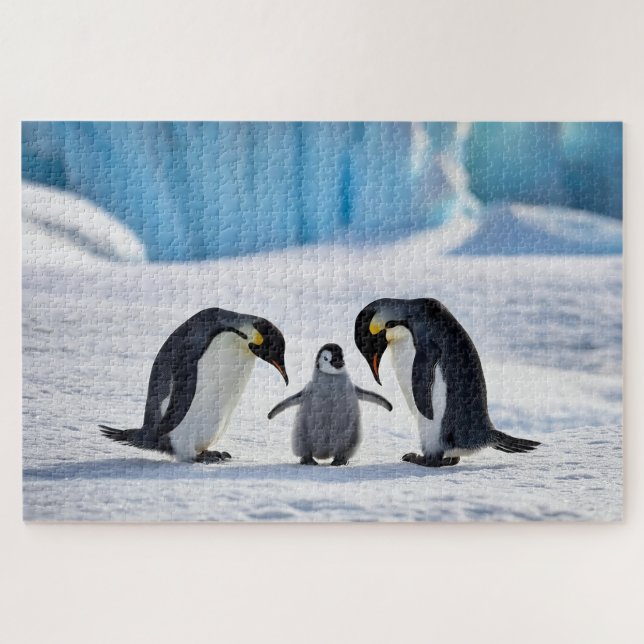 Penguin Family Puzzle (Horizontal)