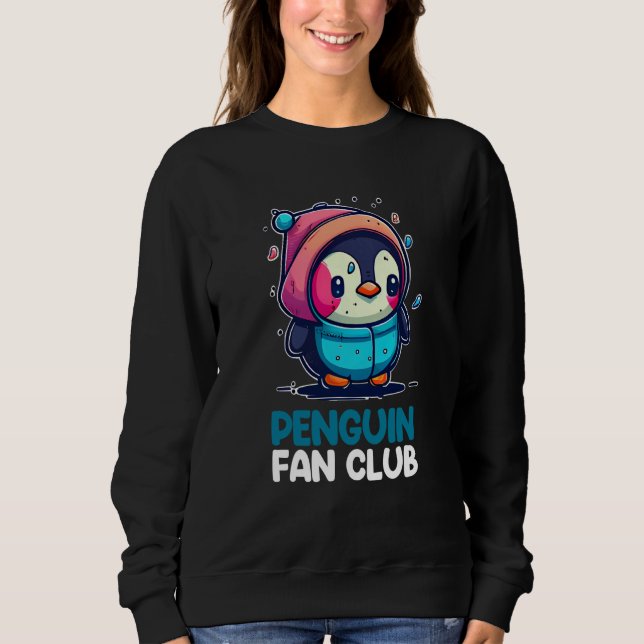 Penguin Fan Club Penguin Kids Boys Girls Sweatshirt (Vorderseite)