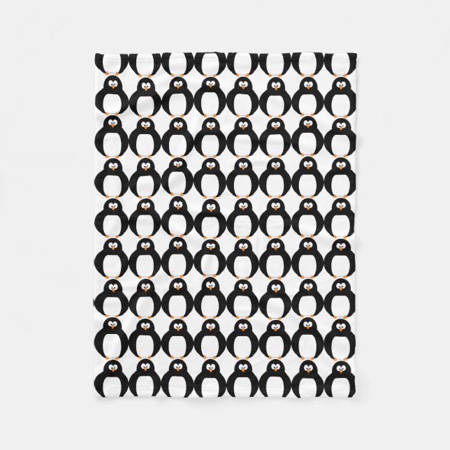 Penguin Fleece Blanket (Vorderseite)