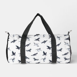 Penguin Flight Squad | Ocean Art Design Duffle Bag