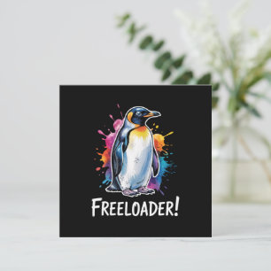 Penguin Freeloader-Residenzpolitik Einladung