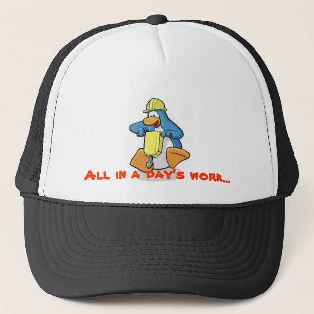 Penguin Frost offiziell, "alle in der Arbeit eines Truckerkappe (Vorderseite)
