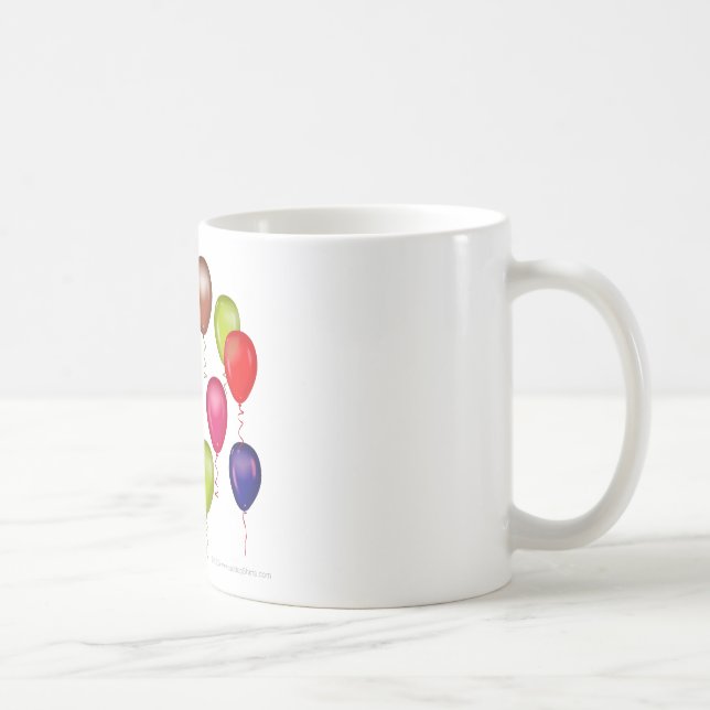 Penguin-Geburtstags-Party Kaffeetasse (Rechts)
