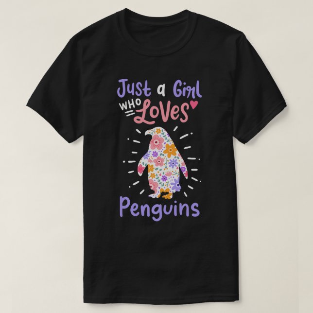 Penguin-Geschenk T-Shirt (Design vorne)
