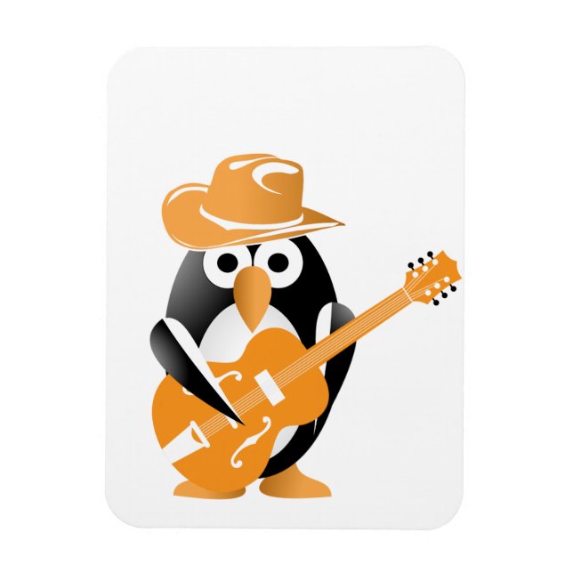 Penguin-Gitarrist Magnet (Vertikal)