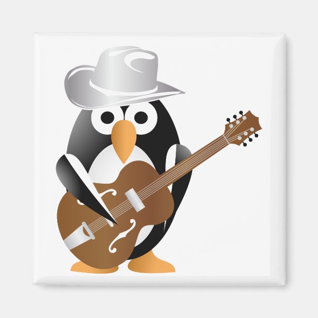 Penguin-Gitarrist Magnet (Vorne)