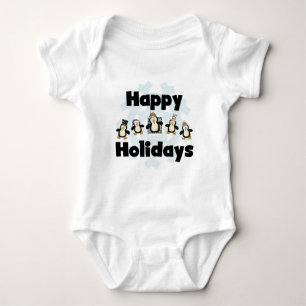 Penguin Happy Holidays Tshirts et cadeaux