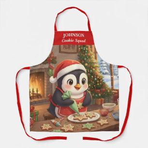 Penguin Holiday Backen Schürze